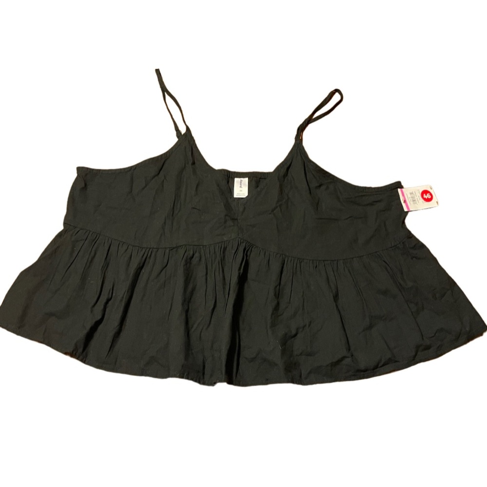 NWT Abound Babydoll Spaghetti Strap Tank Top with Adjustable Straps Size 3X